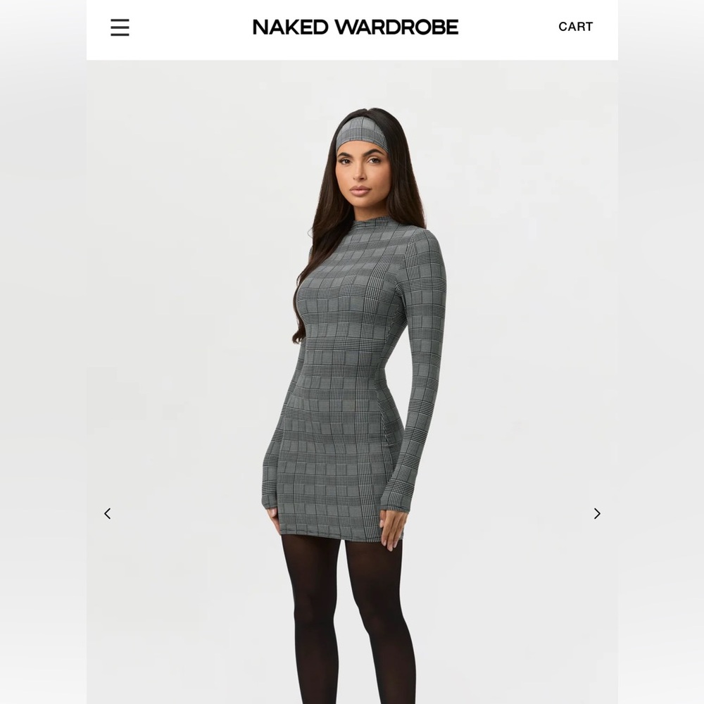 Naked Wardrobe Print Mini Dress,  Brand New!